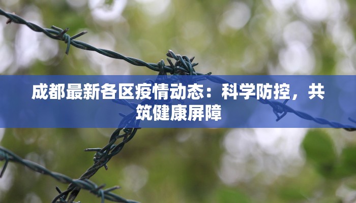 成都最新各区疫情动态：科学防控，共筑健康屏障