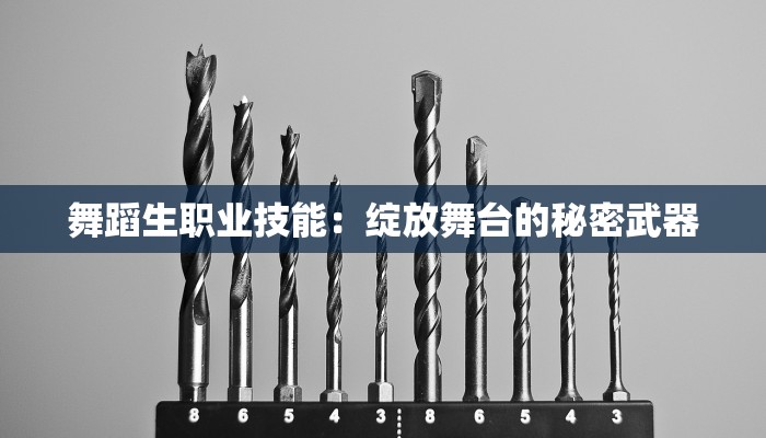 舞蹈生职业技能：绽放舞台的秘密武器
